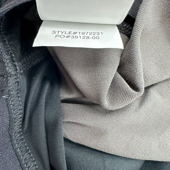 prAna Women's Chakara™ V-Neck Support Crop Tank Top, Size Small, Dark‎ Iron Wild - Picture 10 of 12